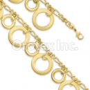 BN 008 Gold Layered Fancy Bracelet